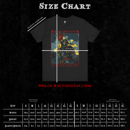 "Fear The Dark Wolves" T-Shirt