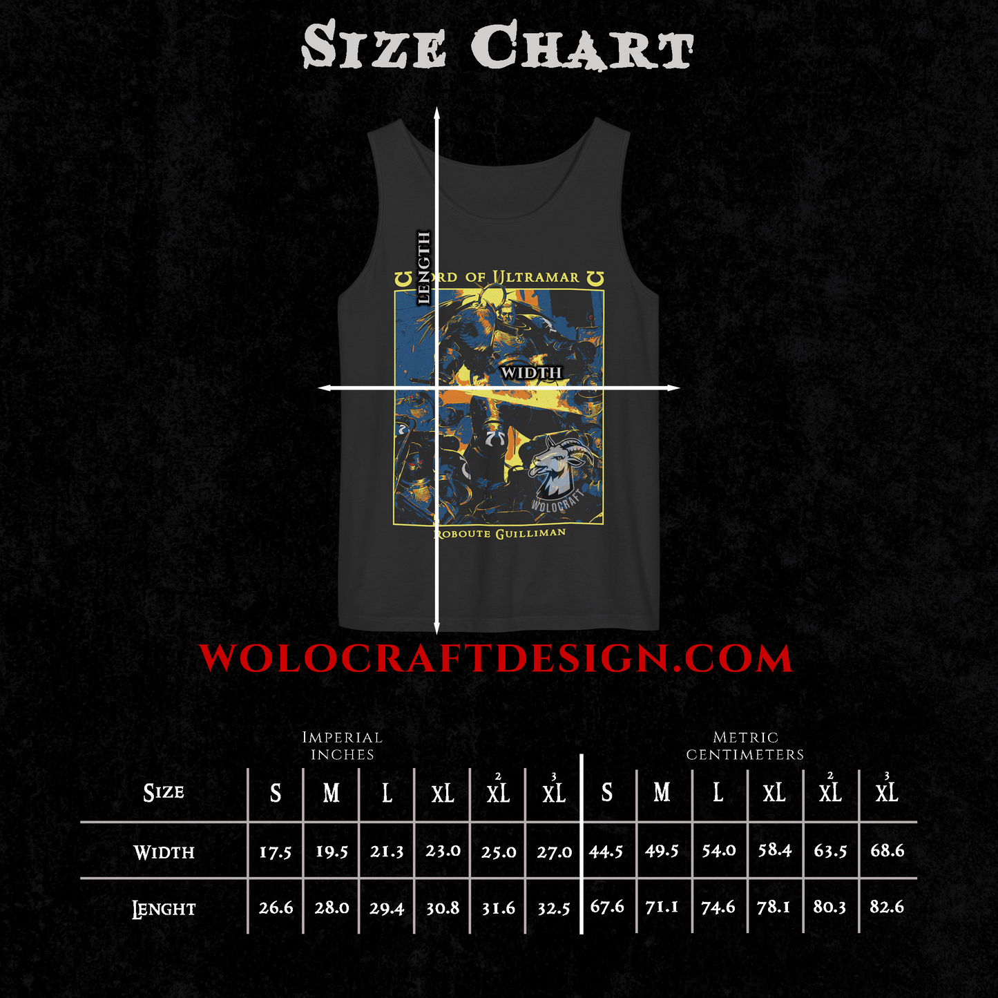"Lord of Ultramar" Tank Top