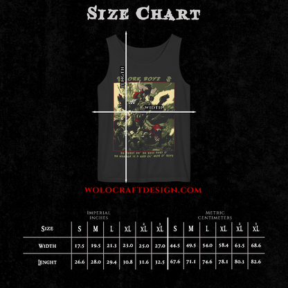 "Da best part o' da WAAAGH" Tank Top