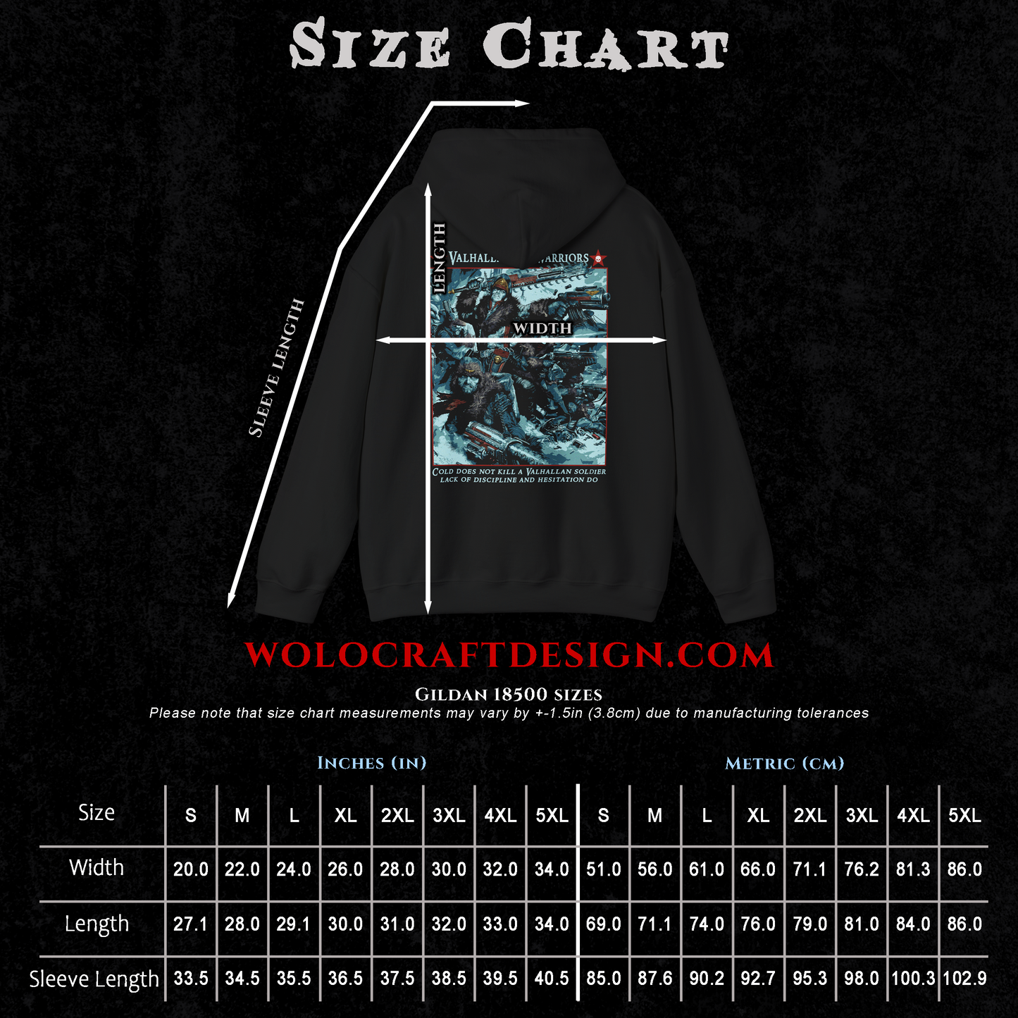 Valhallan Ice Warriors - Astra Militarum | Hoodie