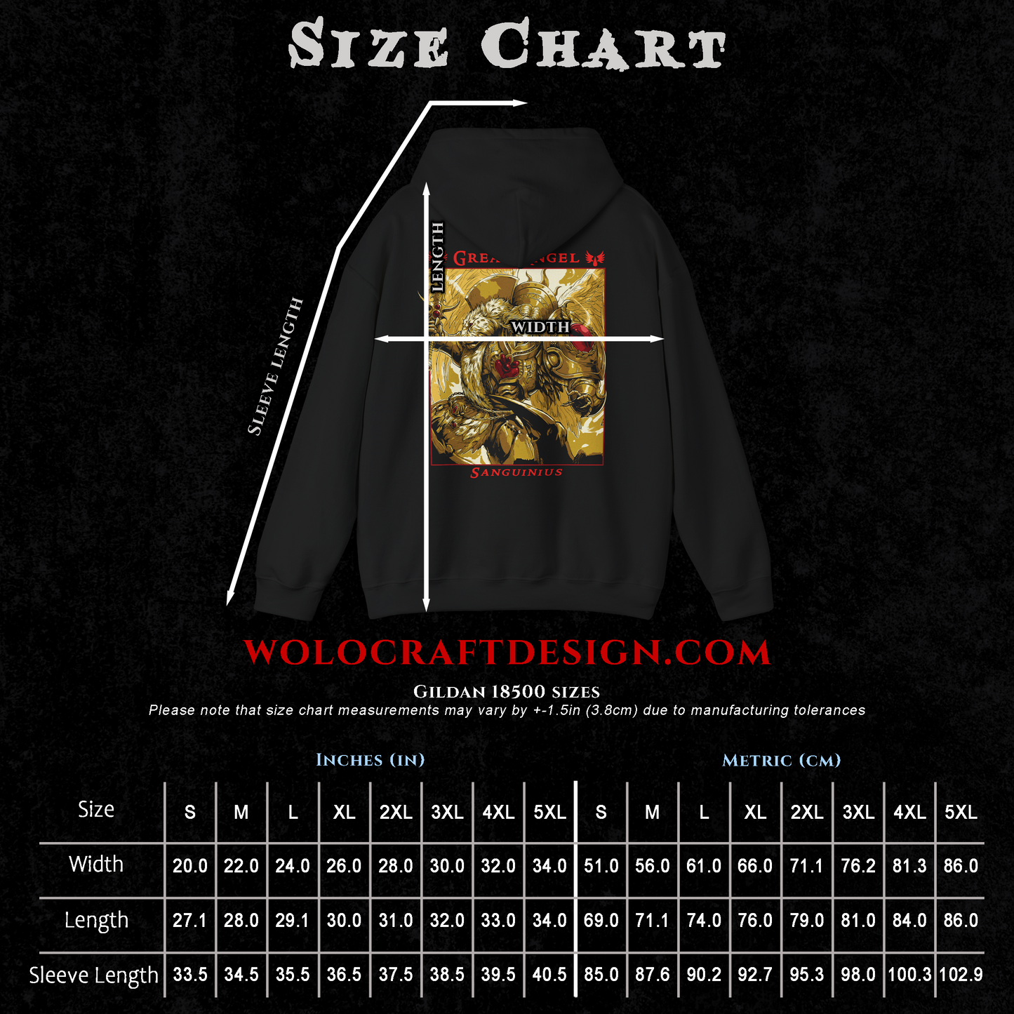 Sanguinius - Great Angel | Hoodie
