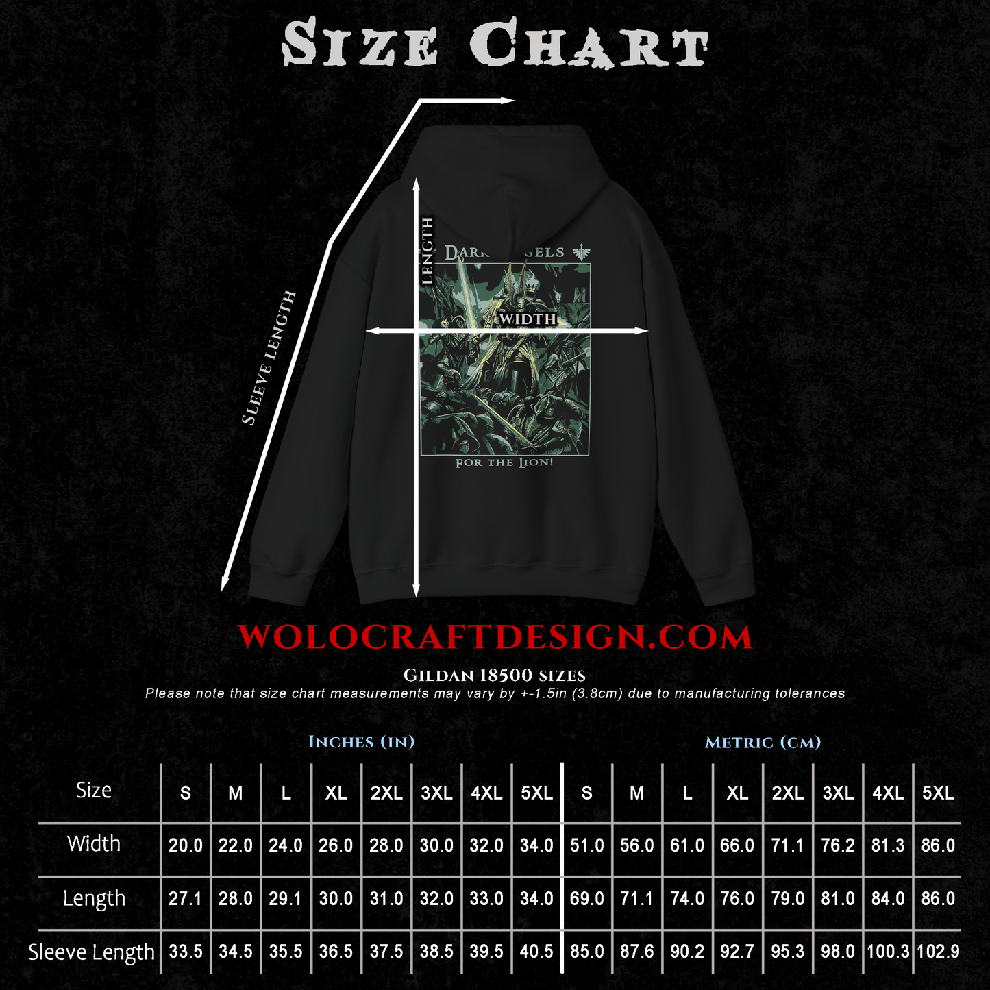 Dark Angels - For The Lion | Hoodie