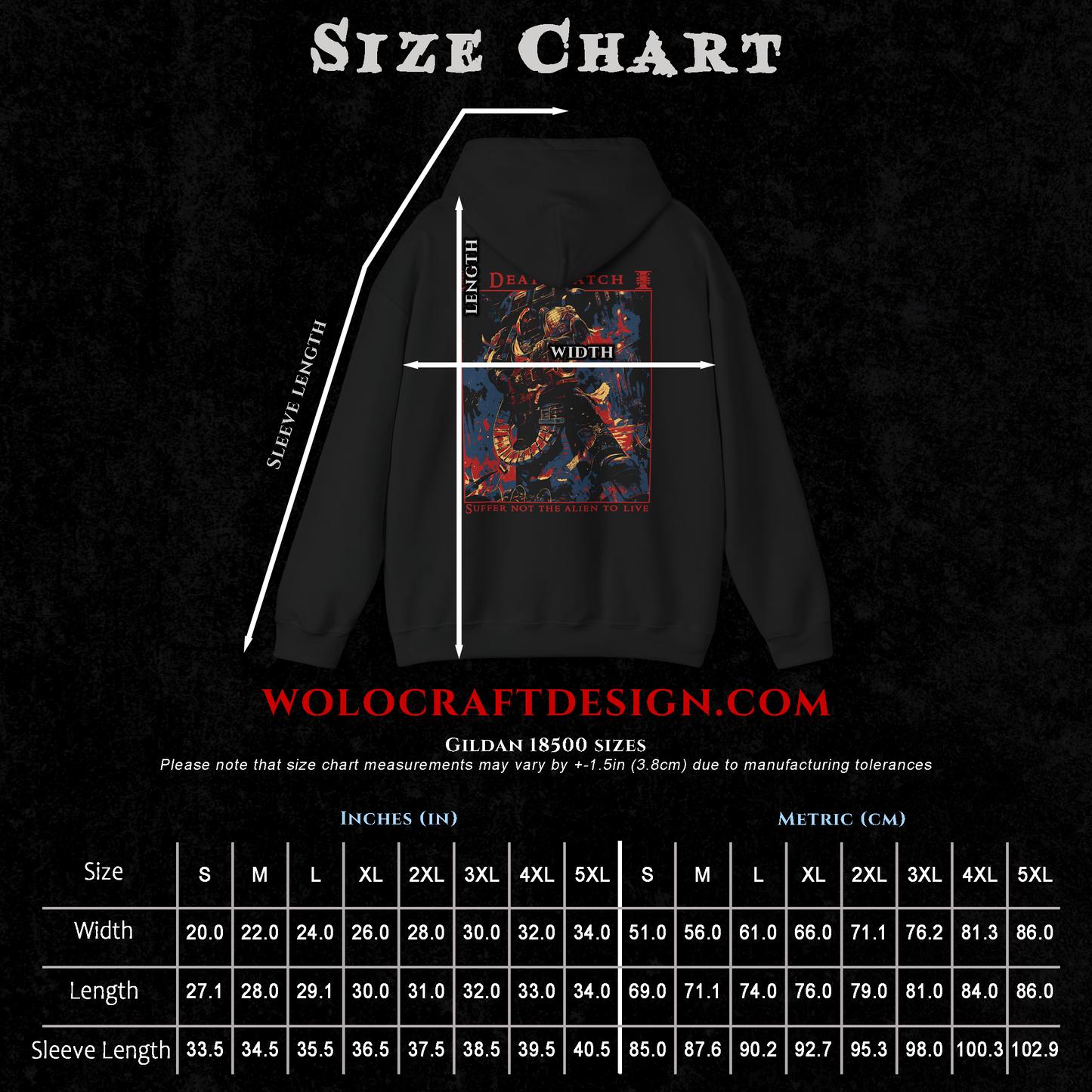 DeathWatch - Warhammer 40k | Hoodie