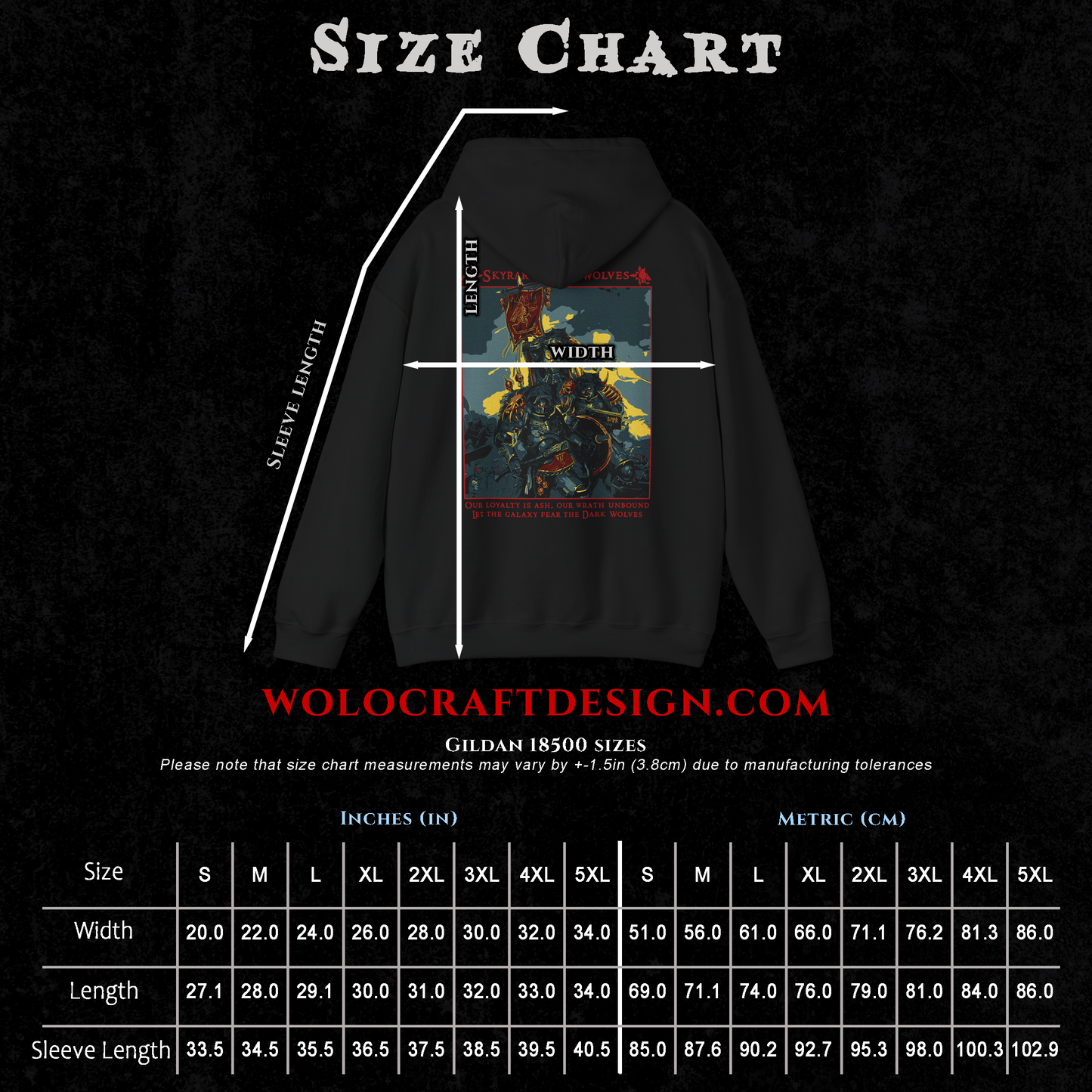 Skyrar's Dark Wolves | Hoodie