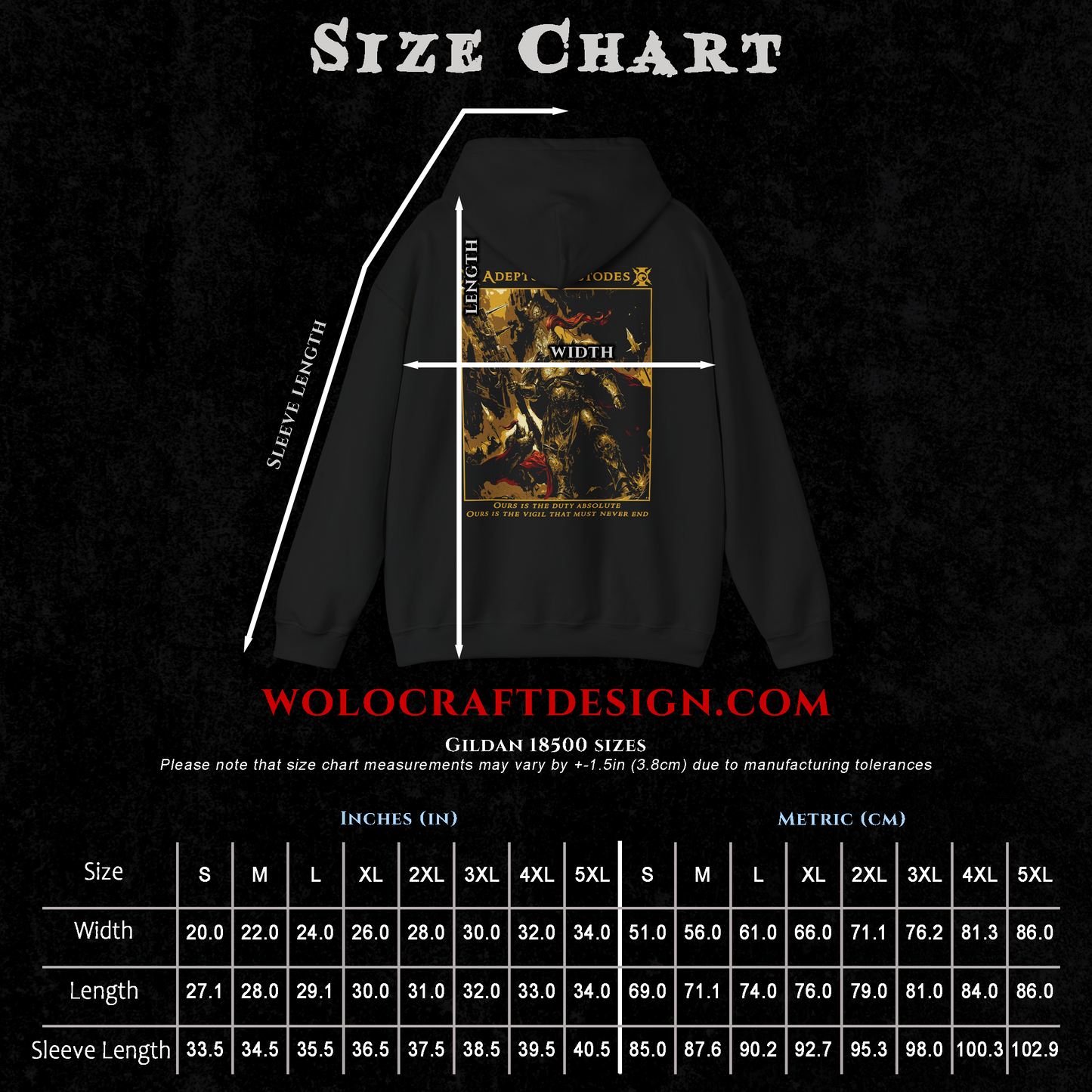 Adeptus Custodes - Warhammer40k | Hoodie