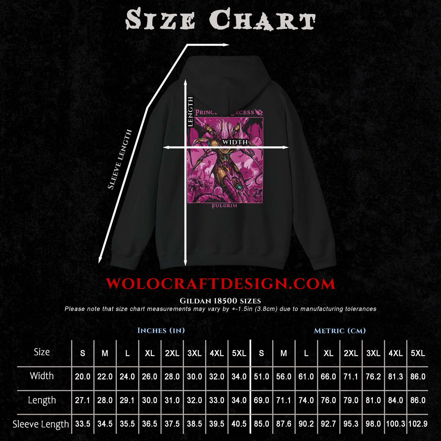 Fulgrim - Prince Of Excess | Hoodie
