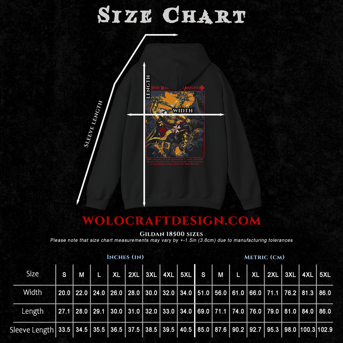 High Marshal Helbrecht - Black Templars | Hoodie