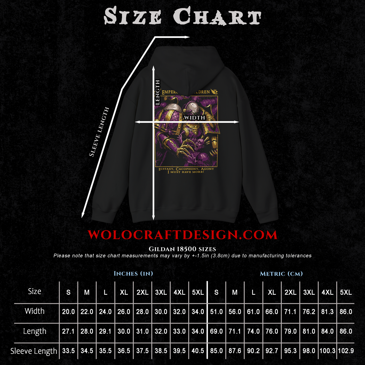 Emperor's Children - Chaos Marine | Hoodie