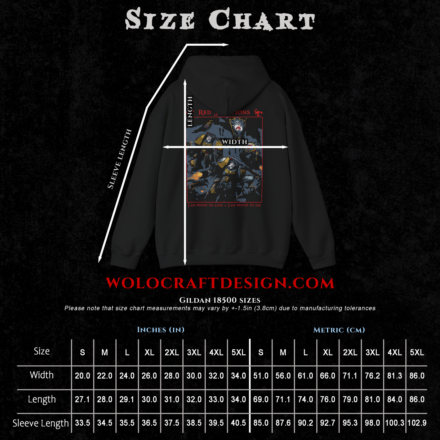 Red Scorpions - Warhammer 40k | Hoodie