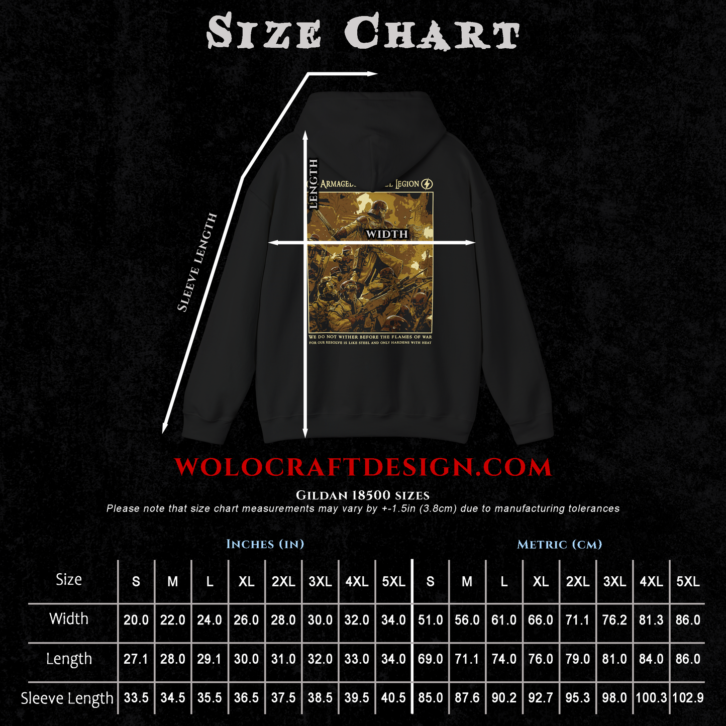 Armageddon Steel Legion | Hoodie