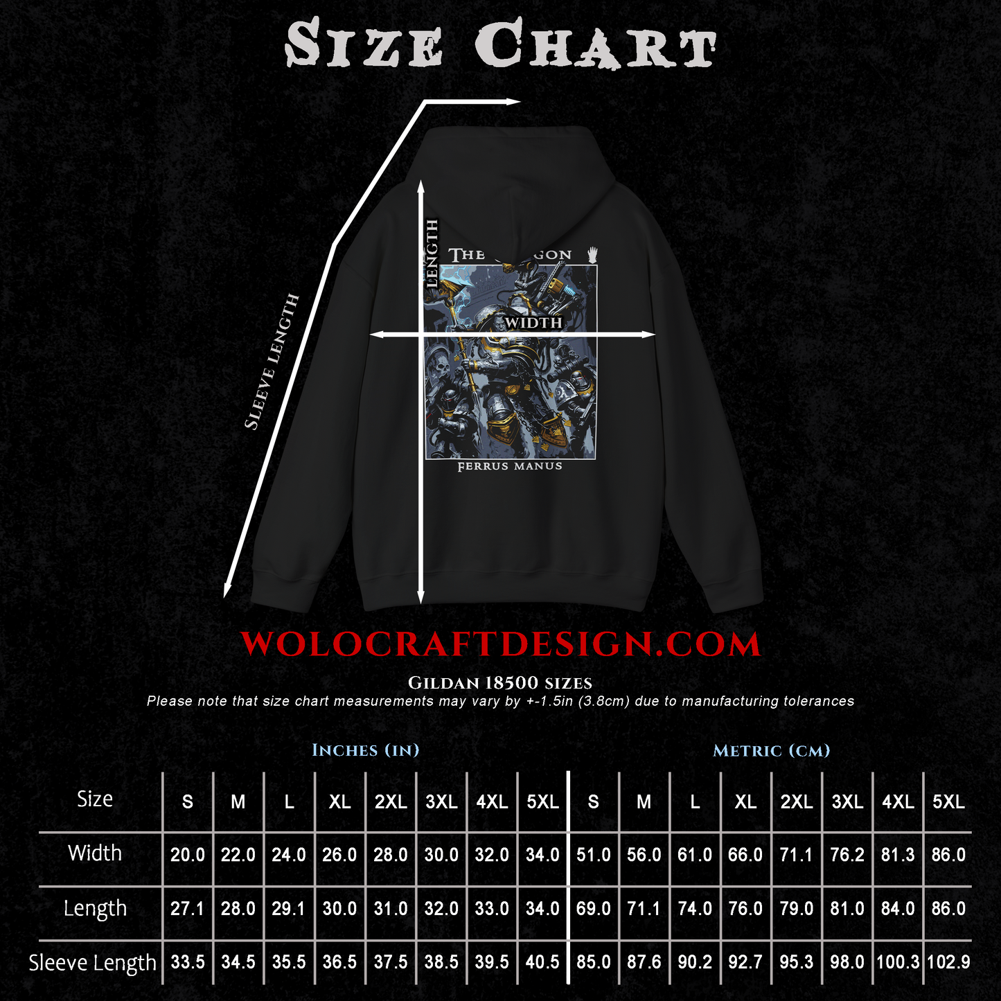 Ferrus Manus - The Gorgon | Hoodie