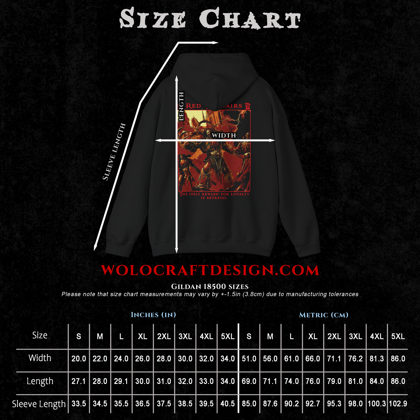Red Corsairs Warhammer 40k |  Hoodie