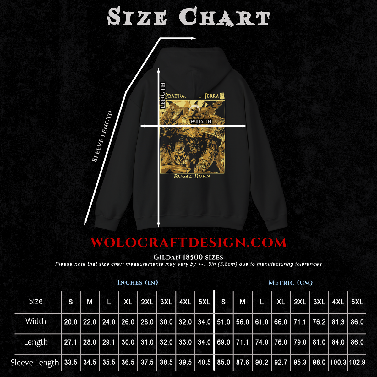 Rogal Dorn - Imperial Fists | Hoodie