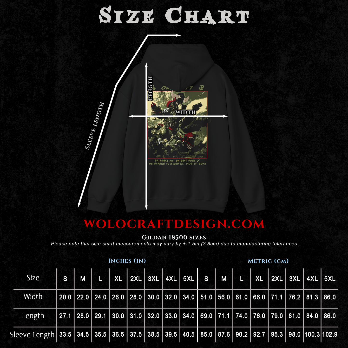 Ork Boyz - WAAAGH | Hoodie