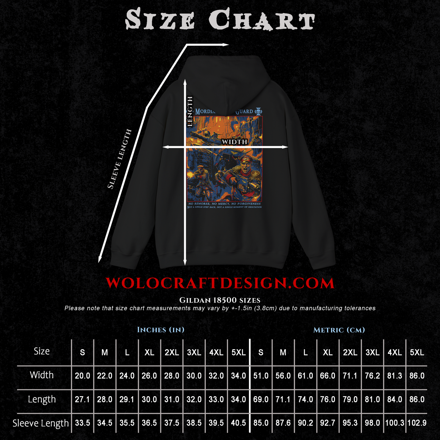Mordian Iron Guard | Hoodie