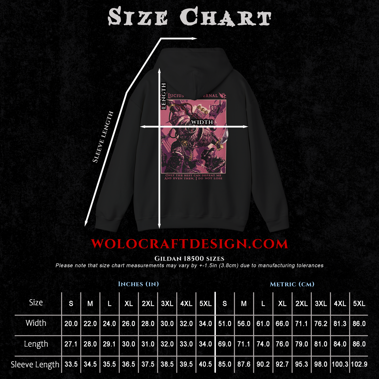 Lucius The Eternal - Emperor's Children | Hoodie