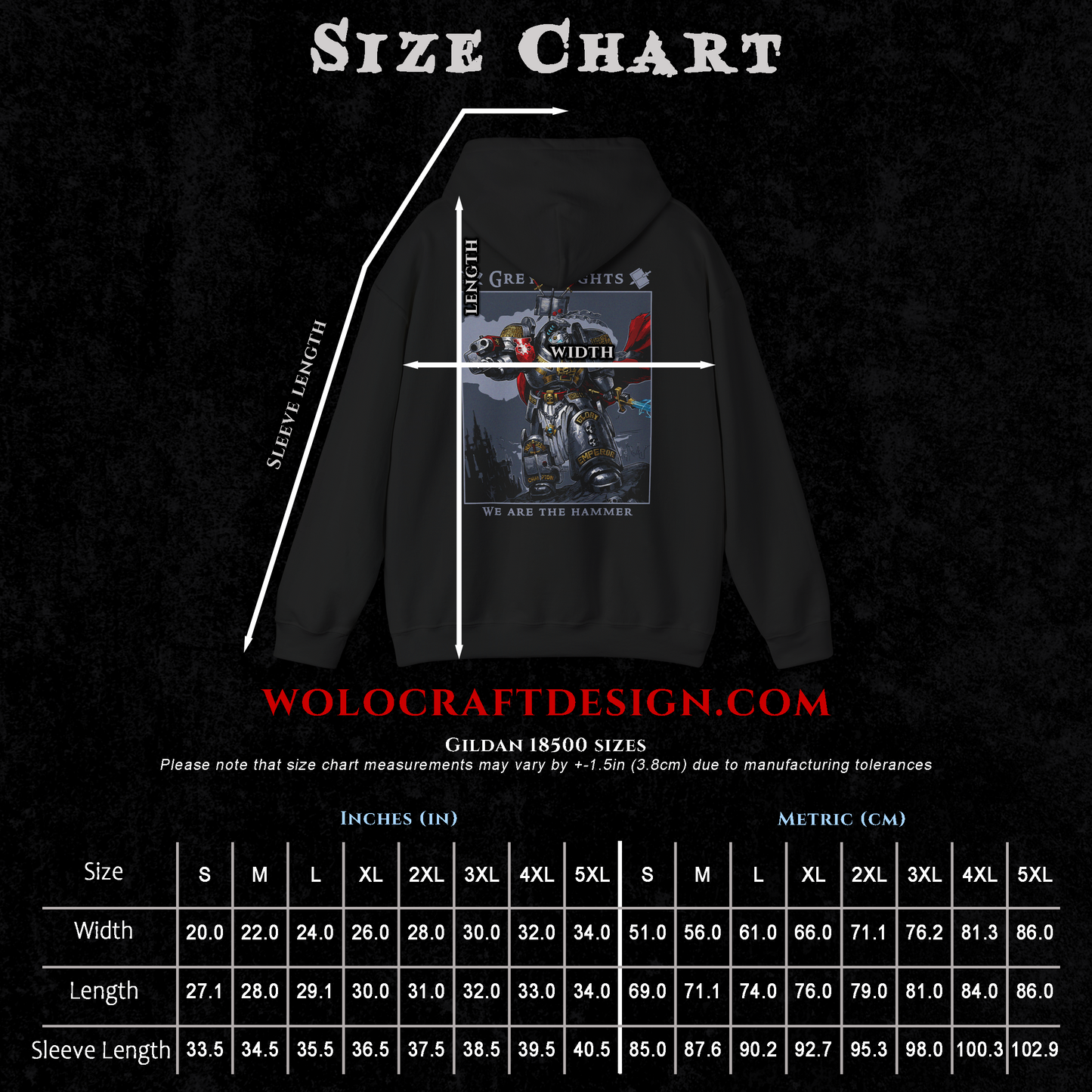 Grey Knights - We Are The Hammer | Hoodie