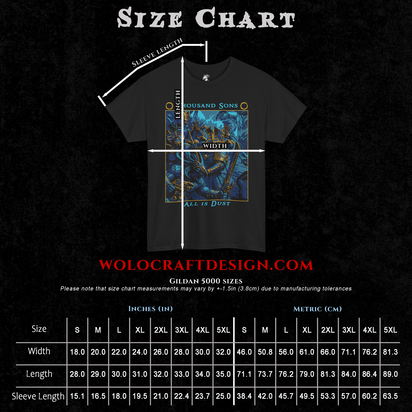 Thousand Sons - All is Dust | T-Shirt