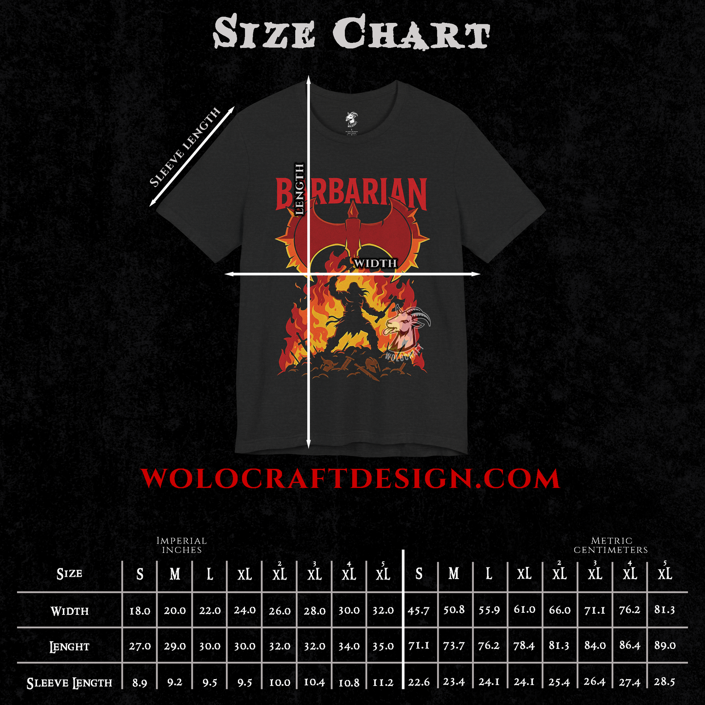 "Barbarian" D&D T-Shirt