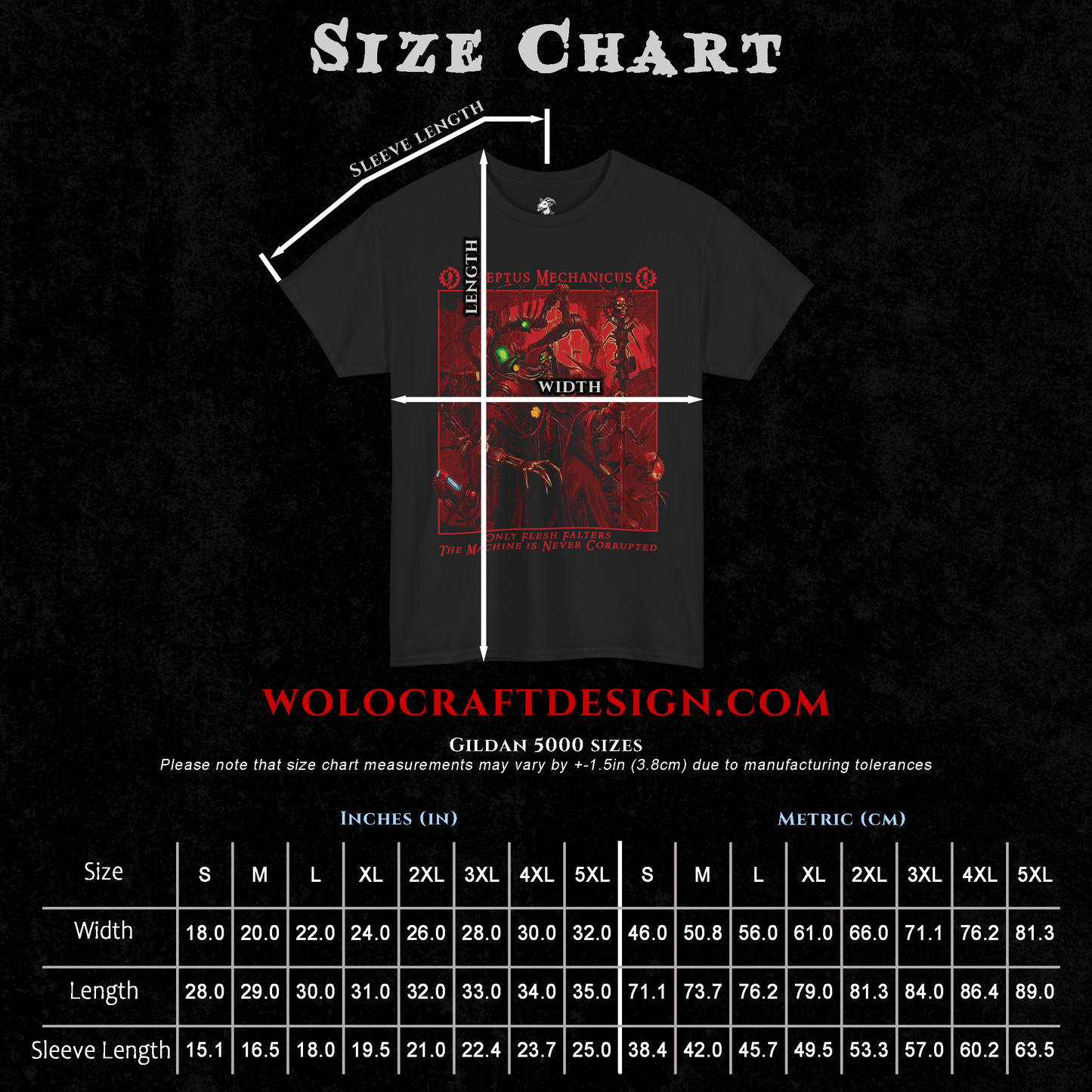 Adeptus Mechanicus - Only Flesh Falters | T-Shirt