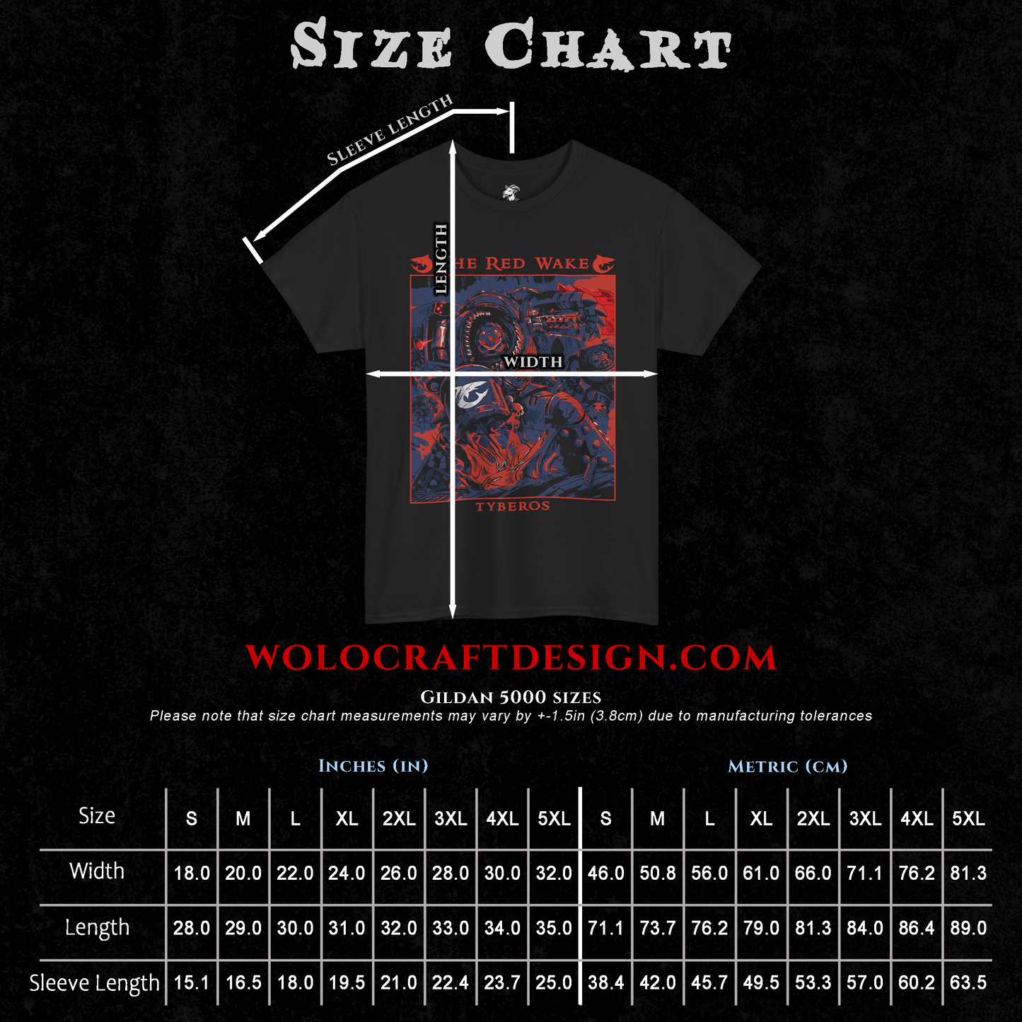 Tyberos - The Red Wake | T-Shirt