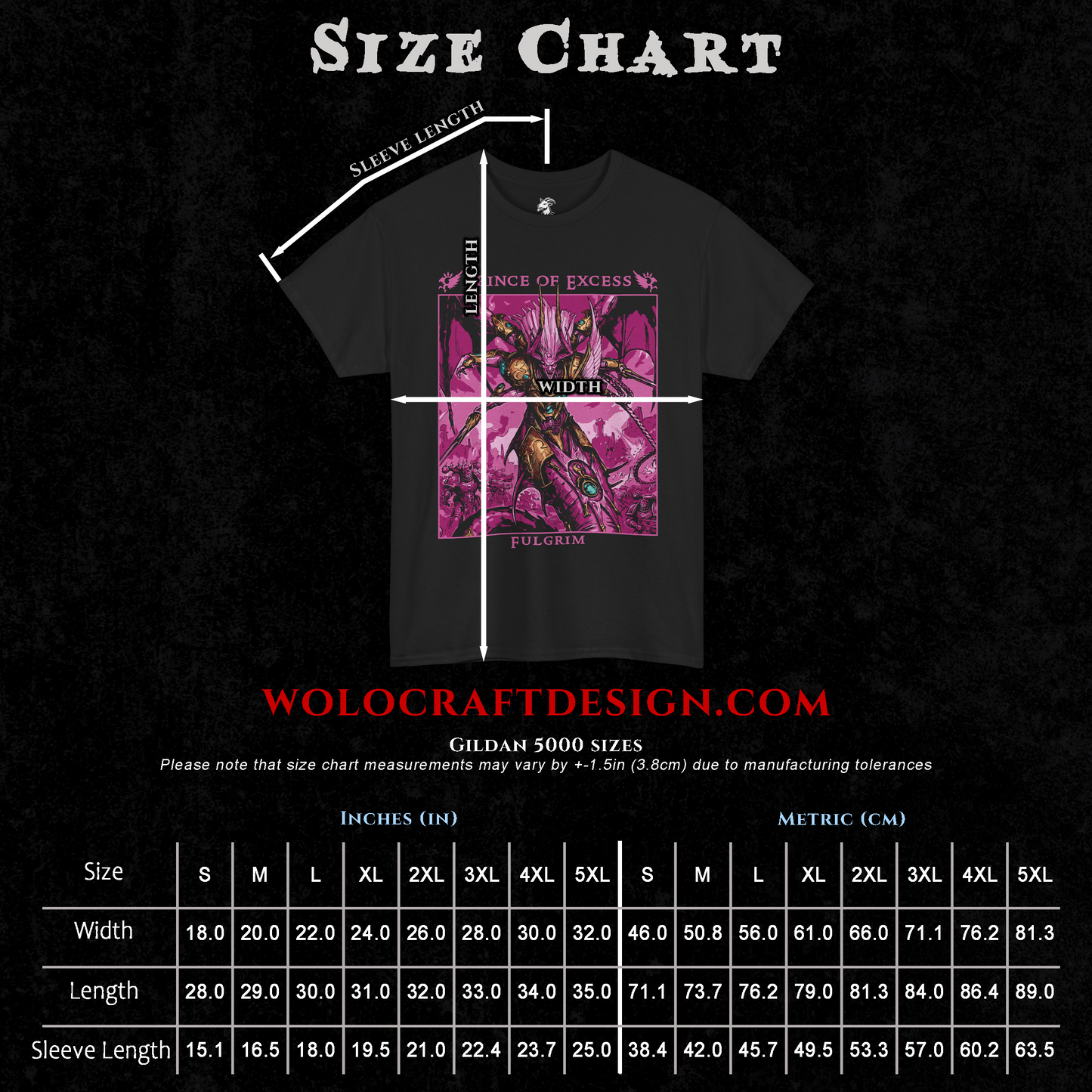 Fulgrim - Prince Of Excess | T-Shirt