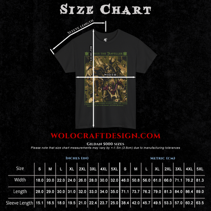 Typhus The Traveller - Death Guard | Back Print T-Shirt