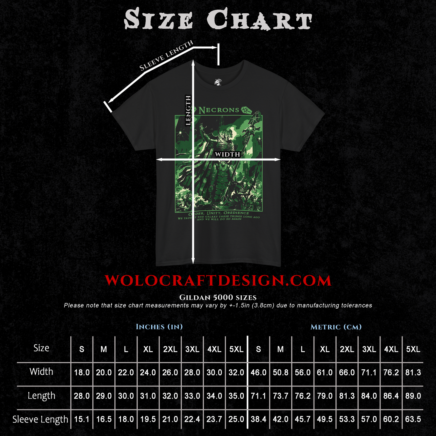 Necrons - Warhammer40k | Back Print T-Shirt