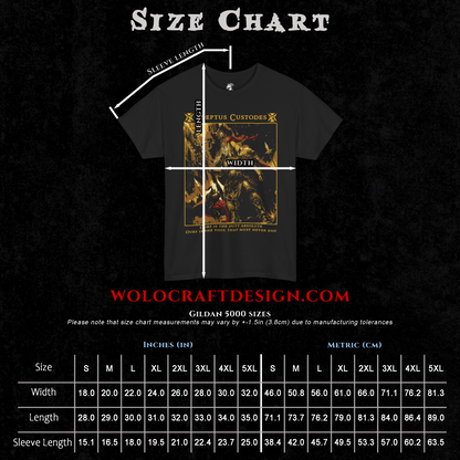 Adeptus Custodes - Warhammer40k | Back Print T-Shirt