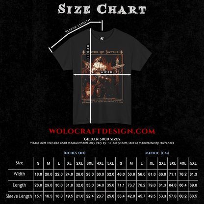 Sister Of Battle - Adepta Sororitas | Back Print T-Shirt