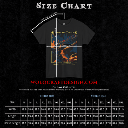 Vindicare Temple - Officio Assassinorum | Back Print T-Shirt