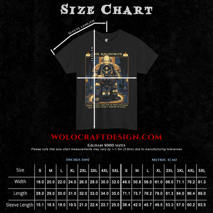 The Anchorite - Warhammer 40k | Back Print T-Shirt