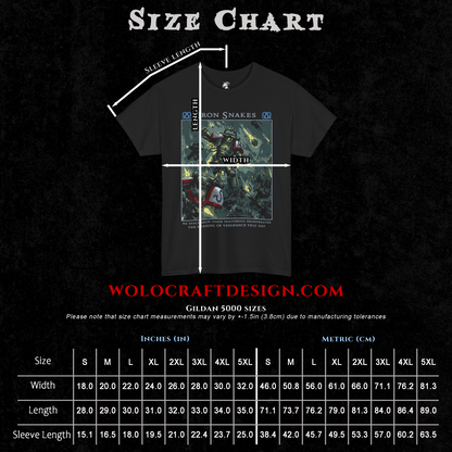 Iron Snakes - Warhammer 40k | Back Print T-Shirt