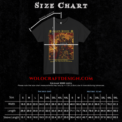 Black Legion - Warhammer 40k | Back Print T-Shirt