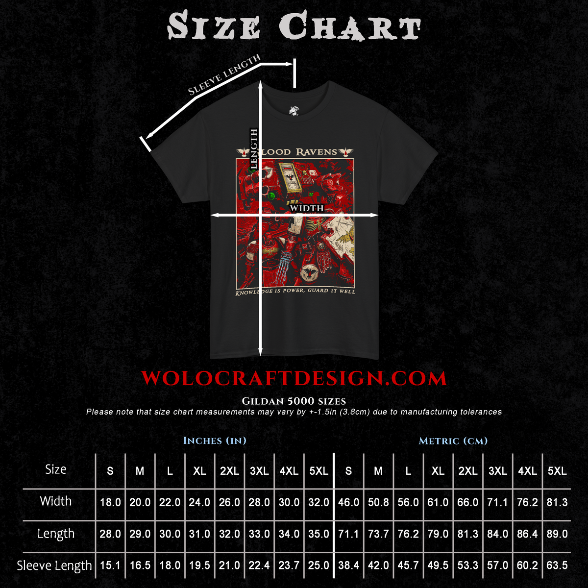 Blood Ravens - Knowledge is Power | T-Shirt