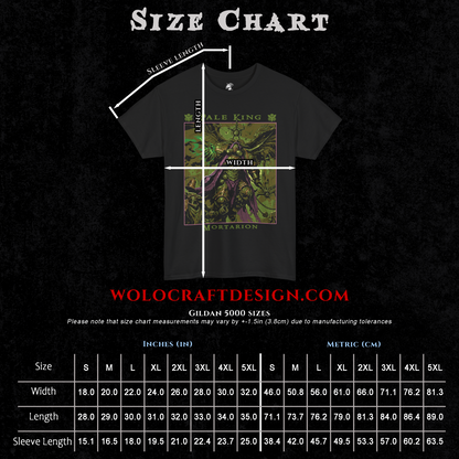 Mortarion - Pale King | Back Print T-shirt