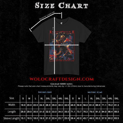 DeathWatch - Warhammer 40k | Back Print T-Shirt
