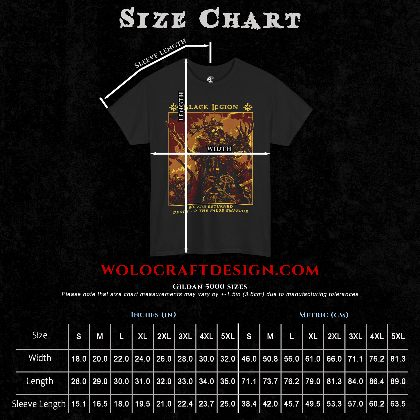 Black Legion - Warhammer 40k | T-Shirt