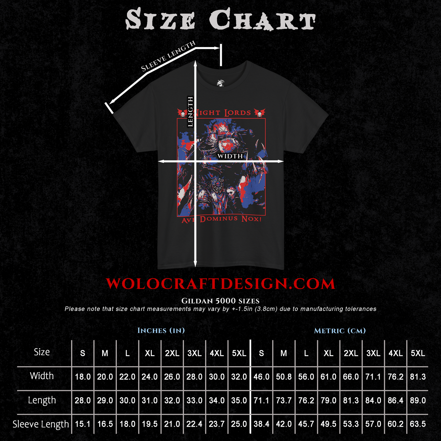 Night Lords - Ave Dominus Nox | T-Shirt