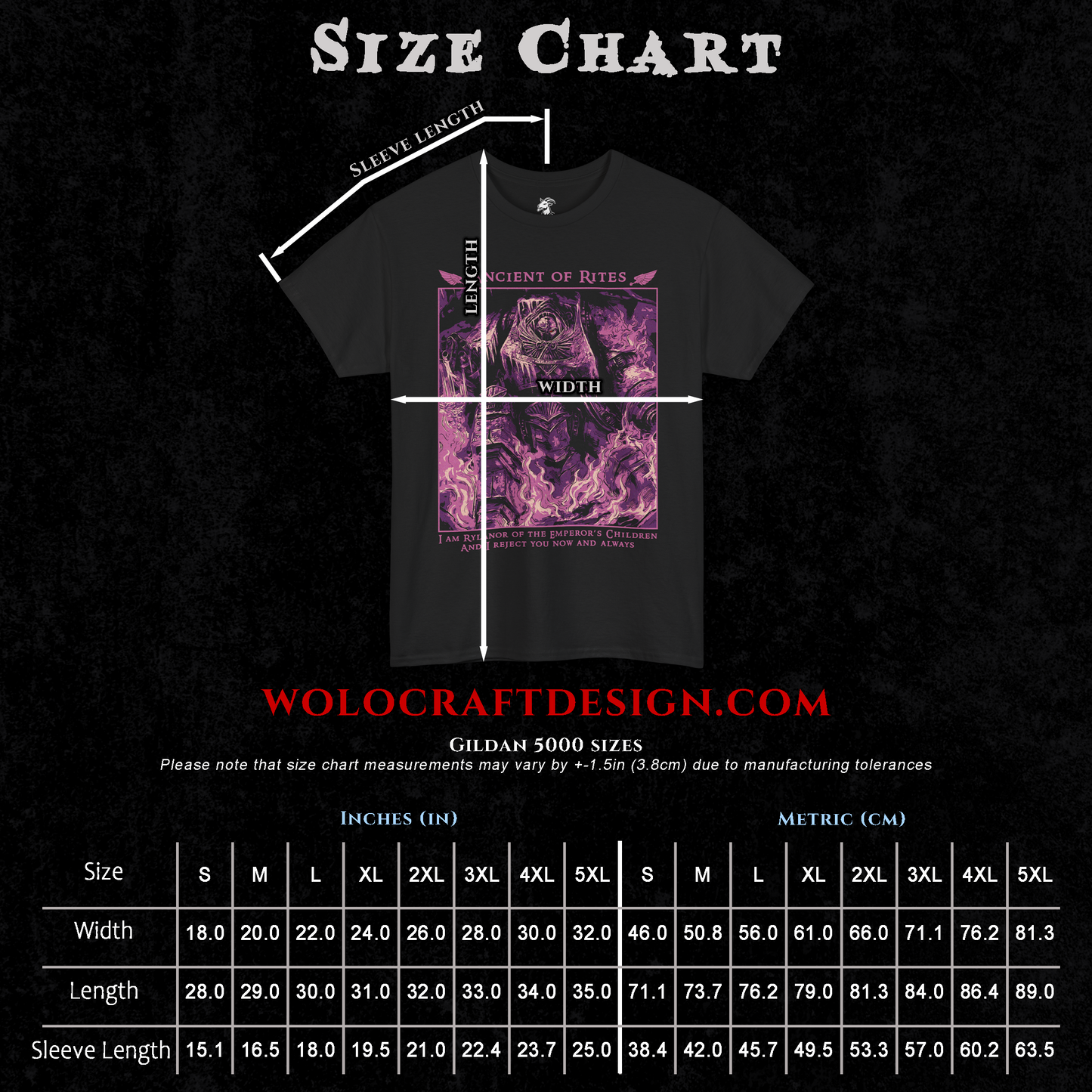Rylanor - Ancient Of Rites | Back Print T-Shirt