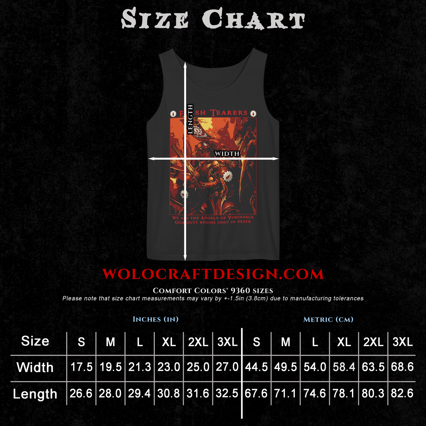 Flesh Tearers - Warhammer 40k | Tank Top
