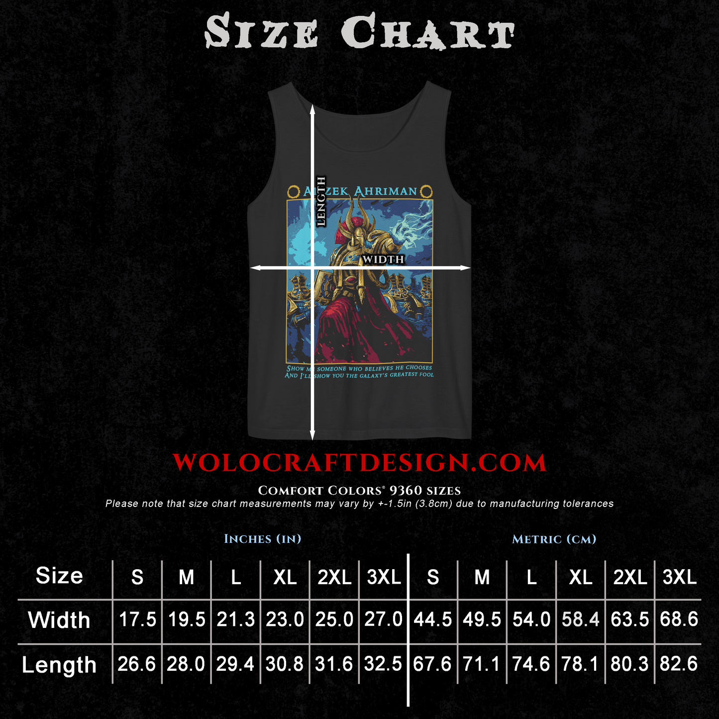 Ahzek Ahriman - Thousand Sons | Tank Top