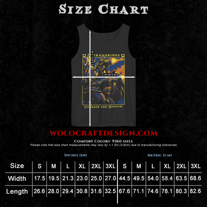 Ultramarines - Courage And Honour | Tank Top