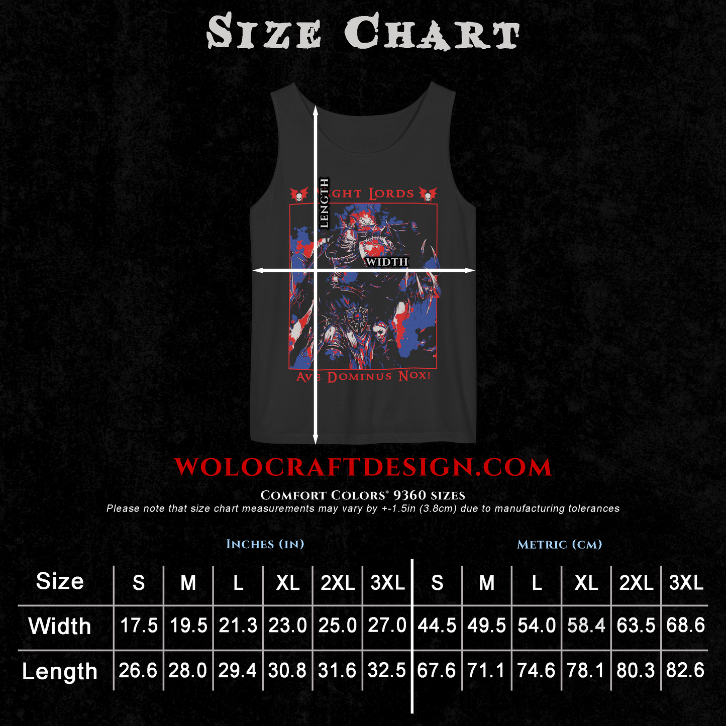Night Lords - Ave Dominus Nox | Tank Top
