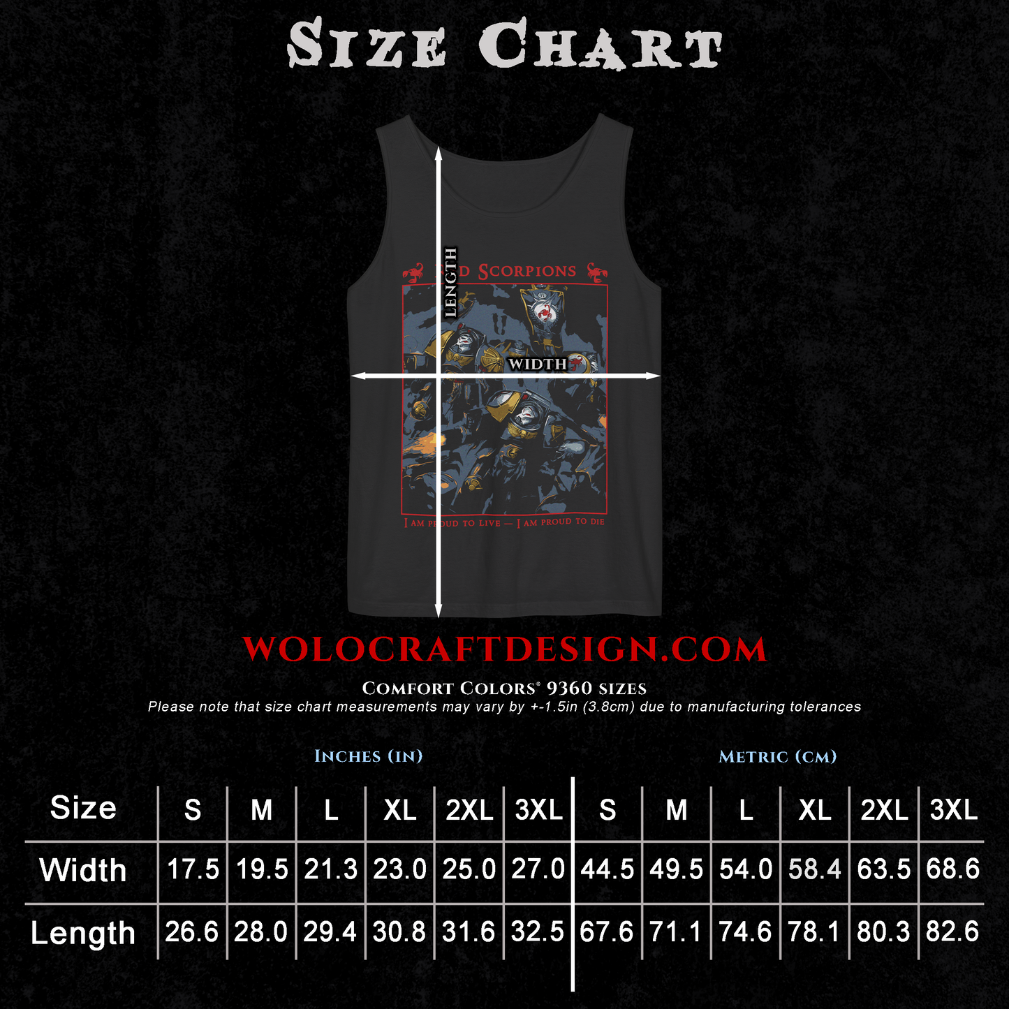 Red Scorpions - Warhammer 40k | Tank Top