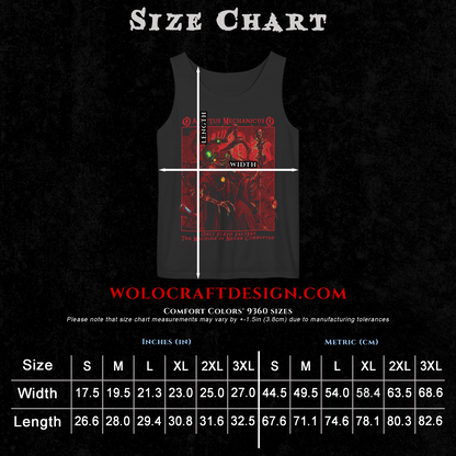 Adeptus Mechanicus - Only Flesh Falters | Tank Top