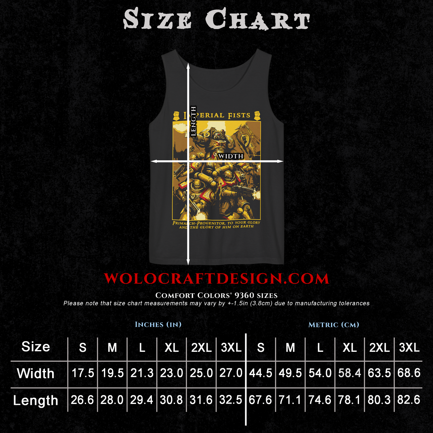 Imperial Fists - Warhammer 40k | Tank Top