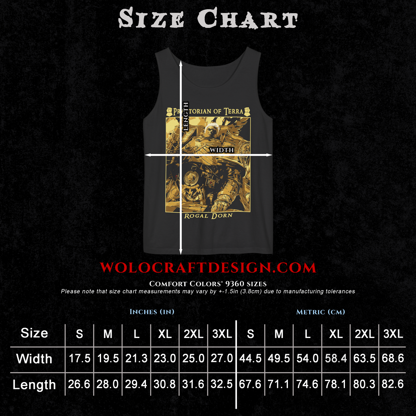 Rogal Dorn - Imperial Fists | Tank Top