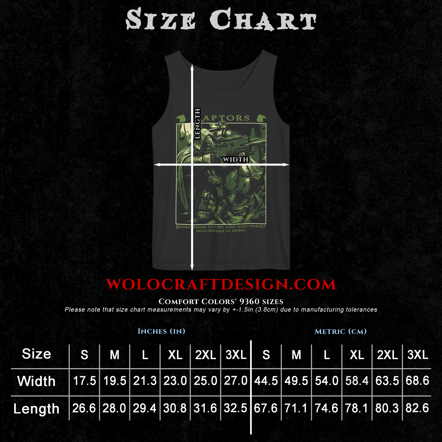 Raptos - Warhammer 40k | Tank Top