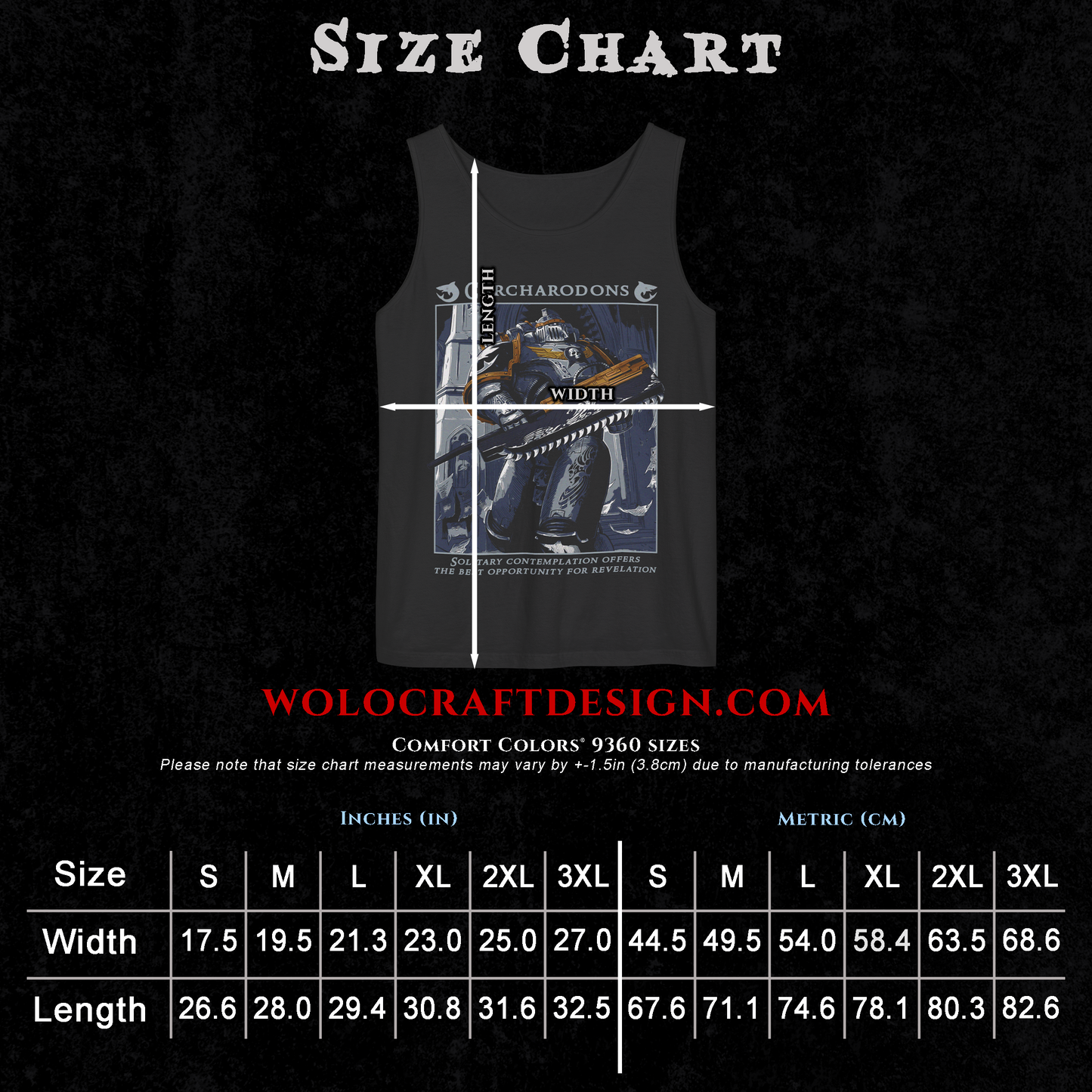 Carcharodons - Warhammer 40k | Tank Top
